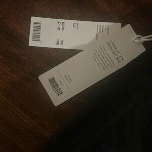 BAGGU Black Shoulder Bag with Sling Strap